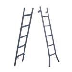 Escada 3 Em 1 Extensiva Em Chapa De Aço 11 E 6 Degraus 330cm - Imagem 3