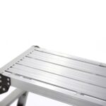 Escada Alumínio Dobrável Espaçofix Plataforma Banqueta 49 Cm - Imagem 3
