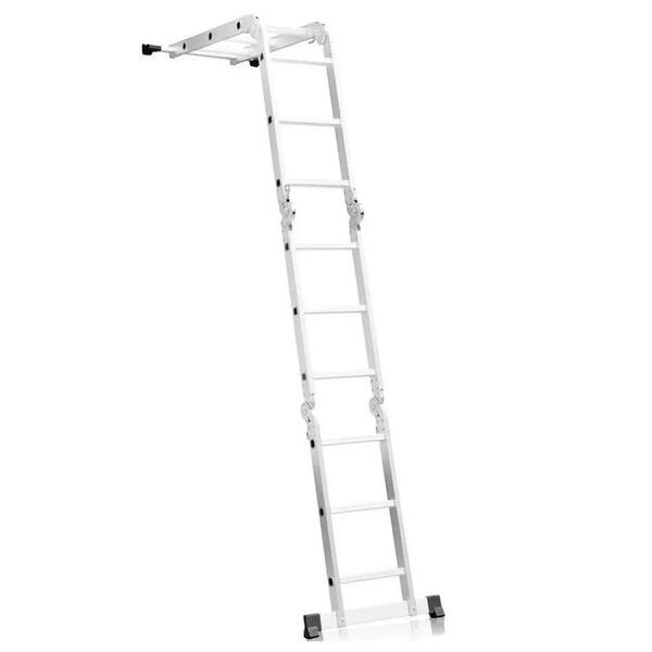 escada_articulada_multifuncional_4x3_aluminio_fortt_12_degrau_1571698746_302a_600x600.jpg Escada Articulada Multifuncional 4x3 Alumínio Fortt 12 Degraus 3.34m - Eam4x3 - Imagem 4