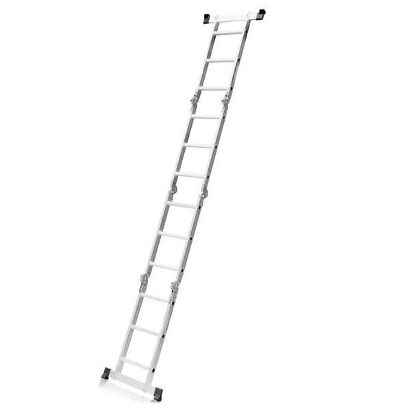 escada_articulada_multifuncional_4x3_aluminio_fortt_12_degrau_1571698746_b516_600x600.jpg Escada Articulada Multifuncional 4x3 Alumínio Fortt 12 Degraus 3.34m - Eam4x3 - Imagem 3