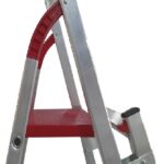 Escada De Alumínio 3 Degraus Duplos Linha Prática - Imagem 4