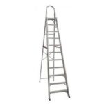 Escada De Alumínio Art Factory 10 Degraus Com Corrimão