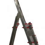 Escada De Alumínio Art Factory Com 8 Degraus Duplos - Imagem 3