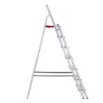 Escada De Alumínio Dupla 7 Degraus Natural 120kg Reisam - Imagem 3