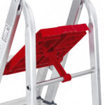 Escada De Alumínio Dupla 7 Degraus Natural 120kg Reisam - Imagem 5