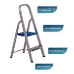 Escada Dobravel 2 Degraus Em Aluminio Alumasa - Imagem 8
