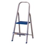 Escada Dobravel 2 Degraus Em Aluminio Alumasa