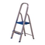 Escada Dobravel 2 Degraus Em Aluminio Alumasa - Imagem 3