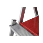 Escada De Alumínio Dupla 8 Degraus Natural 120kg Reisam - Imagem 4