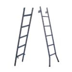 Escada Extensiva 3 Em 1 Metalon 30x20mm 5 E 10 Degraus 134cm - Imagem 3