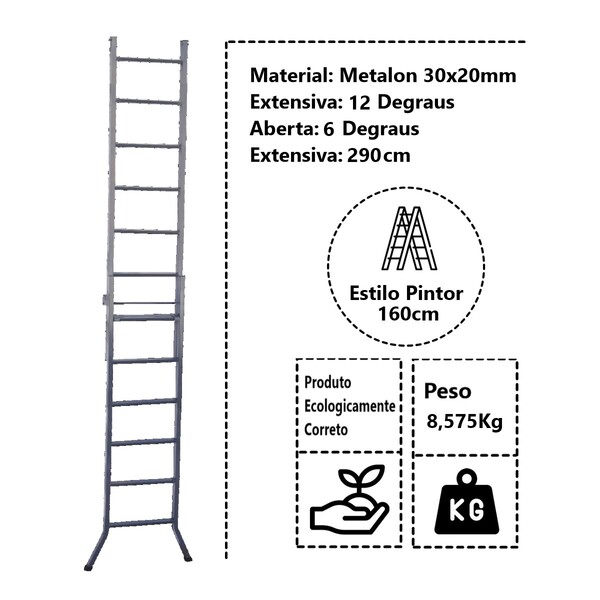 escada_extensiva_3_em_1_metalon_30x20mm_6_e_12_degraus_160cm_1571949427_c04d_600x600.jpg Escada Extensiva 3 Em 1 Metalon 30x20mm 6 E 12 Degraus 160cm - Imagem 4
