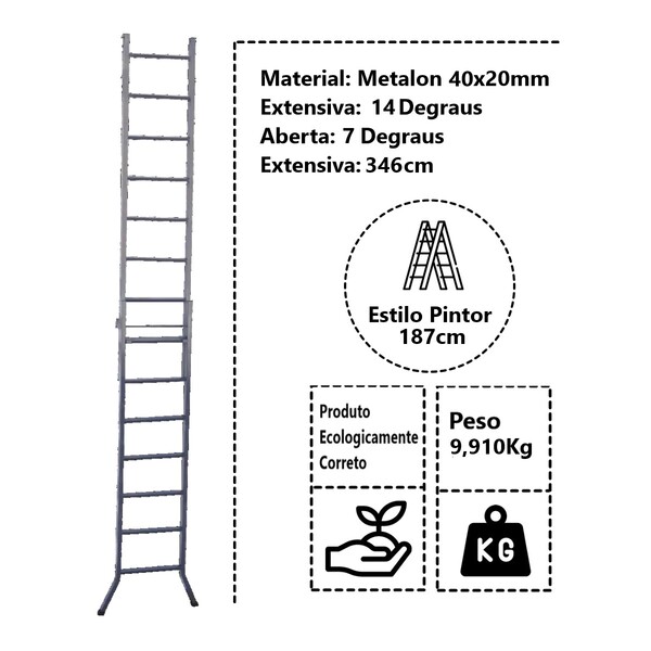 escada_extensiva_3_em_1_metalon_40x20mm_7_e_14_degraus_187cm_1571949425_3878_600x600.jpg Escada Extensiva 3 Em 1 Metalon 40x20mm 7 E 14 Degraus 187cm - Imagem 4