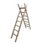 Escada Madeira Eucalipto Alongável 2 Partes 11 Degraus - Volpato, Tamanho: 11 Degraus - Imagem 3