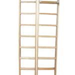 Escada Madeira Eucalipto Alongável 2 Partes 9 Degraus - Volpato, Tamanho: 9 Degraus - Imagem 2