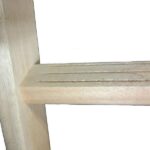 Escada Madeira Eucalipto Alongável 2 Partes De 7 Degraus - Volpato, Tamanho: 7 Degraus - Imagem 6