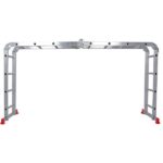 Escada Multifuncional Em Alumínio 4x4 150kg Worker - Imagem 5