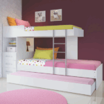 Escada Para Beliche De Fácil Instalação Altura 110cm Schmitt - Imagem 3