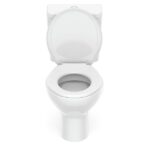 Kit De Bacia Com Caixa Acoplada E Assento Azálea Celite Branco - Imagem 5