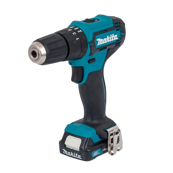 Kit Furadeira e Parafusadeira de Impacto HP333DWYX3 12V e Aspirador 12V CL106FDZW Makita - Imagem 4