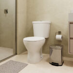 Kit Vaso Sanitário com Caixa Acoplada e Assento Branco Duplo Acionamento 3/6L Saída Vertical Infantil Icasa - Imagem 2