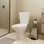 Kit Vaso Sanitário com Caixa Acoplada e Assento Branco Duplo Acionamento 3/6L Saída Vertical Mariana Icasa - Imagem 2