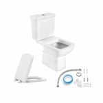 Kit Vaso Sanitário com Caixa Acoplada e Assento Branco Duplo Acionamento 3/6L Vertical Lyon Plus Sensea - Imagem 8