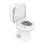 Kit Vaso Sanitário com Caixa Acoplada e Assento Branco Duplo Acionamento 3/6L Vertical City Celite - Imagem 6