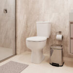 Kit Vaso Sanitário com Caixa Acoplada e Assento Branco Duplo Acionamento 3/6L Saída Vertical Thema Incepa - Imagem 2