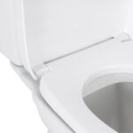 Kit Vaso Sanitário com Caixa Acoplada e Assento Branco Duplo Acionamento 3/6L Saída Vertical Round Roca - Imagem 8