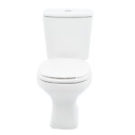 Kit Vaso Sanitário com Caixa Acoplada e Assento Branco Duplo Acionamento 3/6L Saída Vertical Aspen Deca - Imagem 4