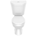 Kit Vaso Sanitário com Caixa Acoplada e Assento Kids Incepa Branco Brilhante. - Imagem 3