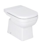 Kit Vaso Sanitário Convencional com Assento Branco Saída Vertical Elite Celite