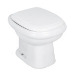 Kit Vaso Sanitário Convencional com Assento Branco Saída Vertical Sabatini Icasa