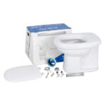 Kit Vaso Sanitário Convencional com Assento Branco Saída Vertical Sabatini Icasa - Imagem 2