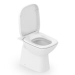 Kit Vaso Sanitário Convencional Debba Branco Roca - Imagem 2