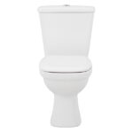 Kit Vaso Sanitário com Caixa Acoplada e Assento Branco Duplo Acionamento 3/6L Saída Vertical Mariana Icasa - Imagem 6