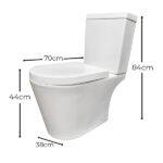 Vaso Sanitário com Caixa Acoplada Confort Premium - Smart Norte - Imagem 9