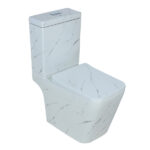 Vaso Sanitário Confort Plus Marmorado - Caixa Acoplada - Imagem 2