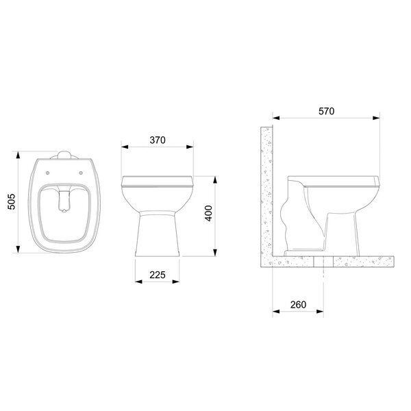 vaso_sanitario_convencional_com_assento_soft_close_city_celit_1570249868_6fa2_600x600.jpg Vaso Sanitário Convencional Com Assento Soft Close City Celite Branco Brilhante - Imagem 3