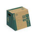 Vaso Sanitário Convencional Com Assento Soft Close City Celite Branco Brilhante - Imagem 4