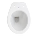 Vaso Sanitário Especial (PNE) Branco Saída Vertical Acesso sem Aba Frontal Celite - Imagem 5