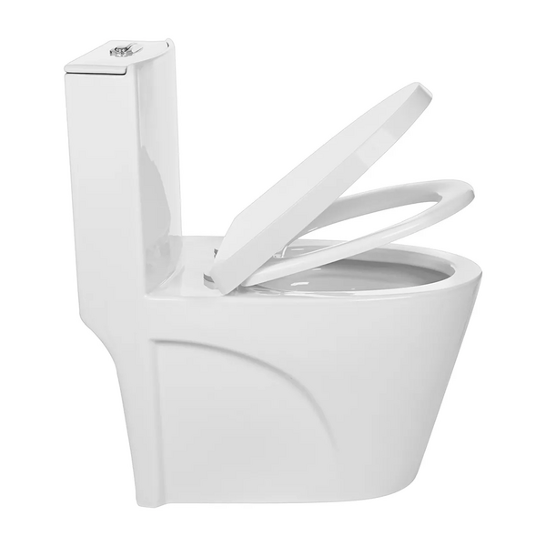 Vaso Sanitário Monobloco - Caixa Acoplada Completo Privada Cor Branco Barcelona