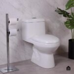 Vaso Sanitário Monobloco Caixa Acoplada Privada Taquaras Pingoo.casa - Branco - Imagem 9