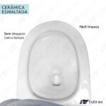 Vaso Sanitário Monobloco Completo - Caixa Acoplada Privada Acies Tubrax - Imagem 8